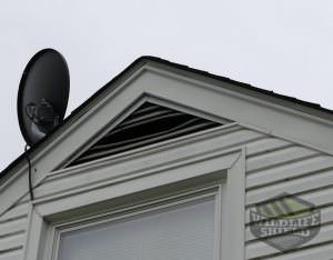 gable vent damage