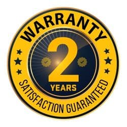 warranty two years